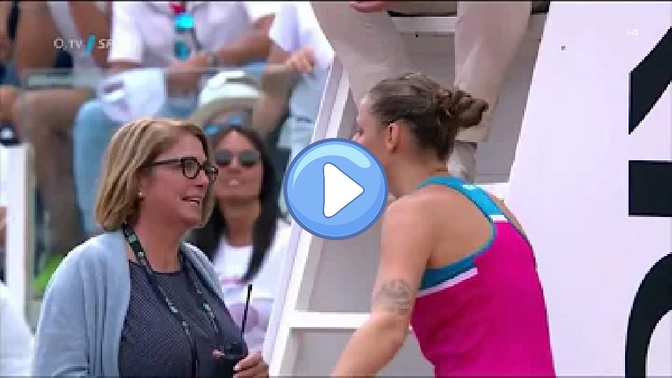 Play video: Pliskova Attacks Umpire’s Chair | Full Drama at Rome Open 2018 Video thumb: Pliskova Attacks Umpire’s Chair | Full Drama at Rome Open 2018
