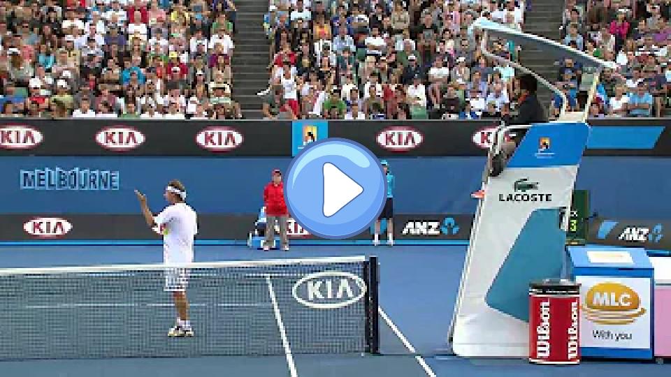 Video thumb: David Nalbandian Loses Control | Australian Open 2012