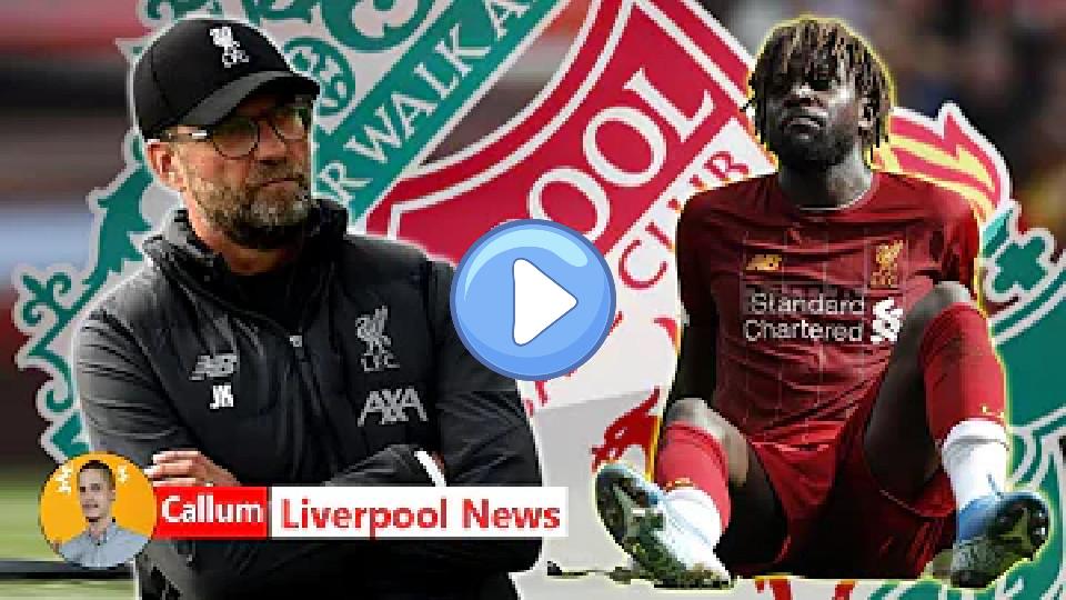 Video thumb: Mistake by Jurgen Klopp caused the latest Divock Origi injury – Liverpool news today #LFC