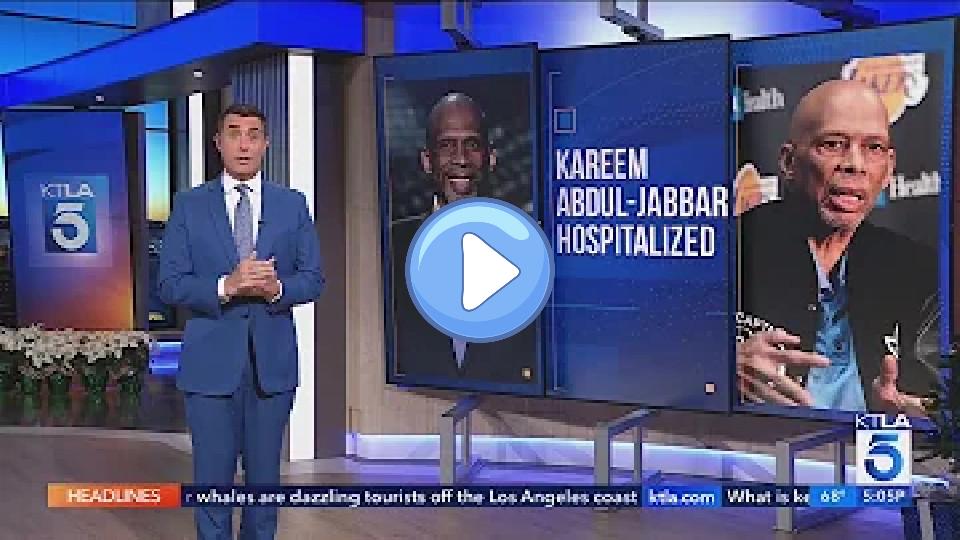 Video thumb: Lakers legend Kareem Abdul-Jabbar injured in a fall