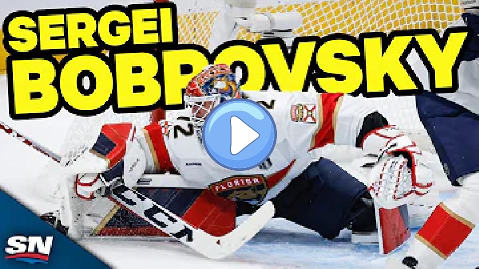 Video thumb: Sergei Bobrovsky's Most Unbelievable Saves of the 2023-24 NHL Season