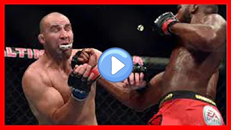 Video thumb: Glover Teixeira injured, pulled from the fight with Jimi Manuwa in São Paulo.