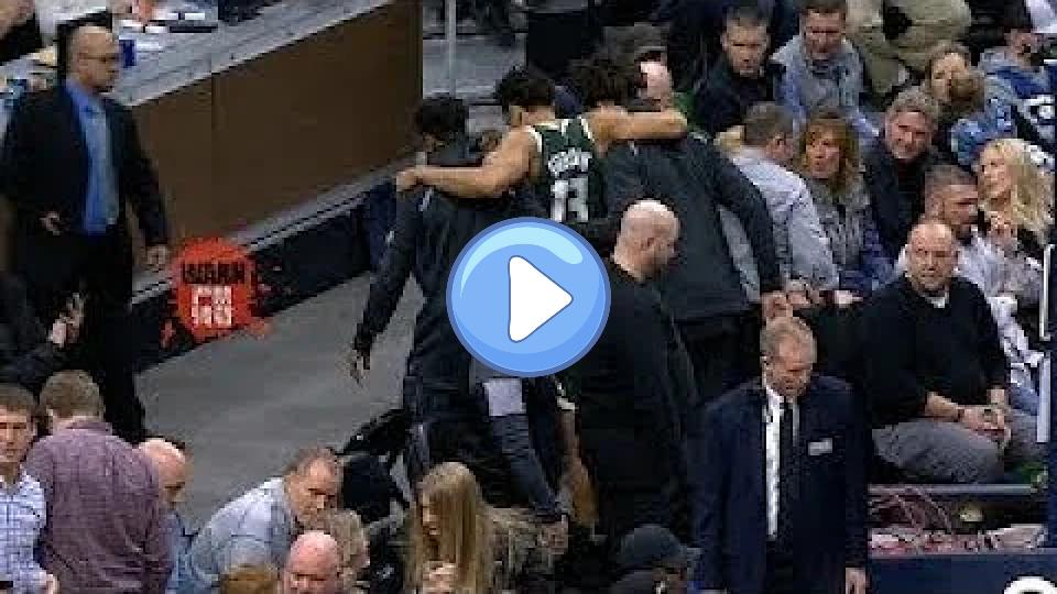 Video thumb: Malcolm Brogdon Down Hard Due to His Knee 