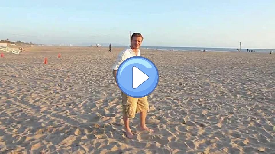 Play video: Unbelievable! David Beckham gets 3 balls into a trash can! Video thumb: Unbelievable! David Beckham gets 3 balls into a trash can!