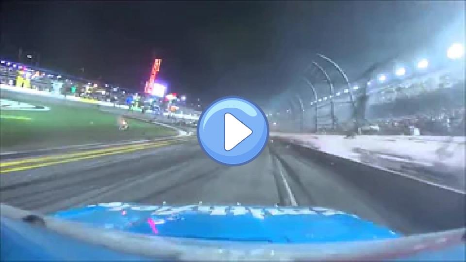 Video thumb: Every Angle of Austin Dillon's Blowover - 2015 Coke Zero 400