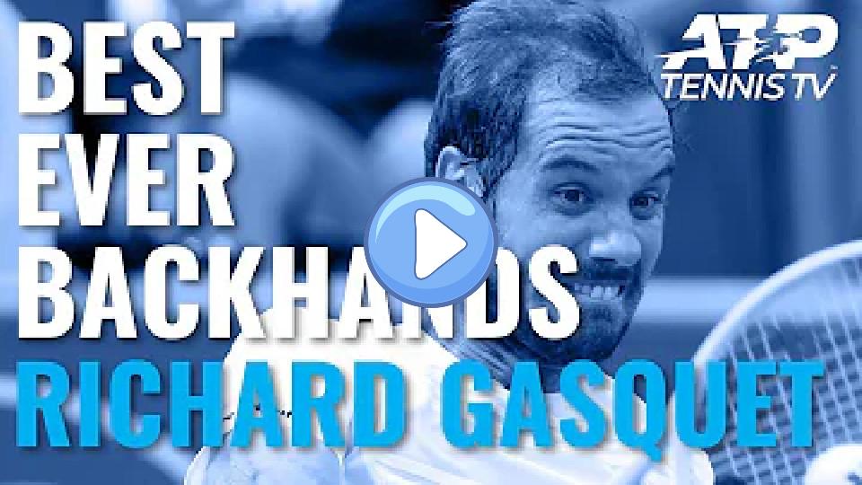 Video thumb: Richard Gasquet's Best-Ever ATP Backhands