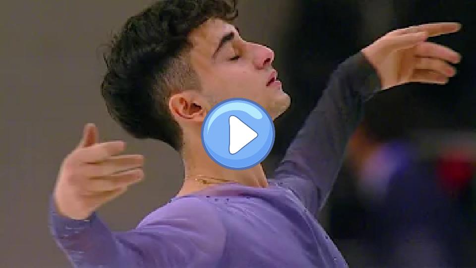 Video thumb: Arthur Danielyan. Free Skating Program. Men. Russian Figure Skating Championships 2023