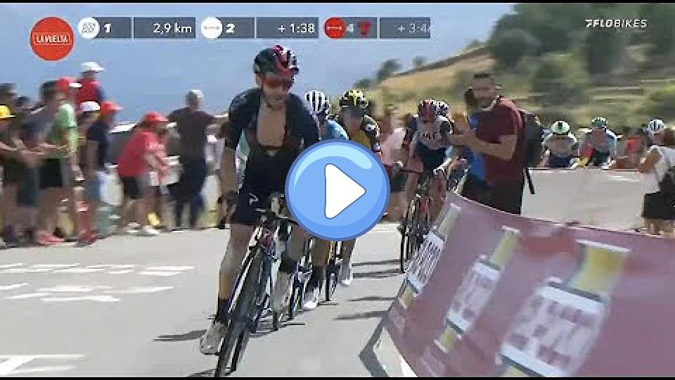 Play video: Adam Yates Attacks Relentlessly at the Vuelta Video thumb: Adam Yates Attacks Relentlessly at the Vuelta