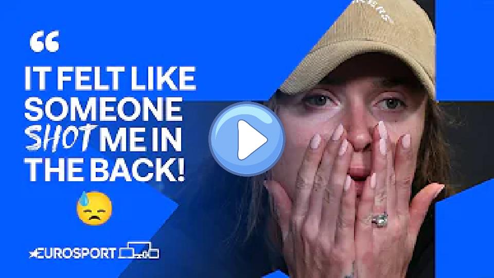 Video thumb: Elina Svitolina explains her injury and hopes to be back soon | Australian Open 2024