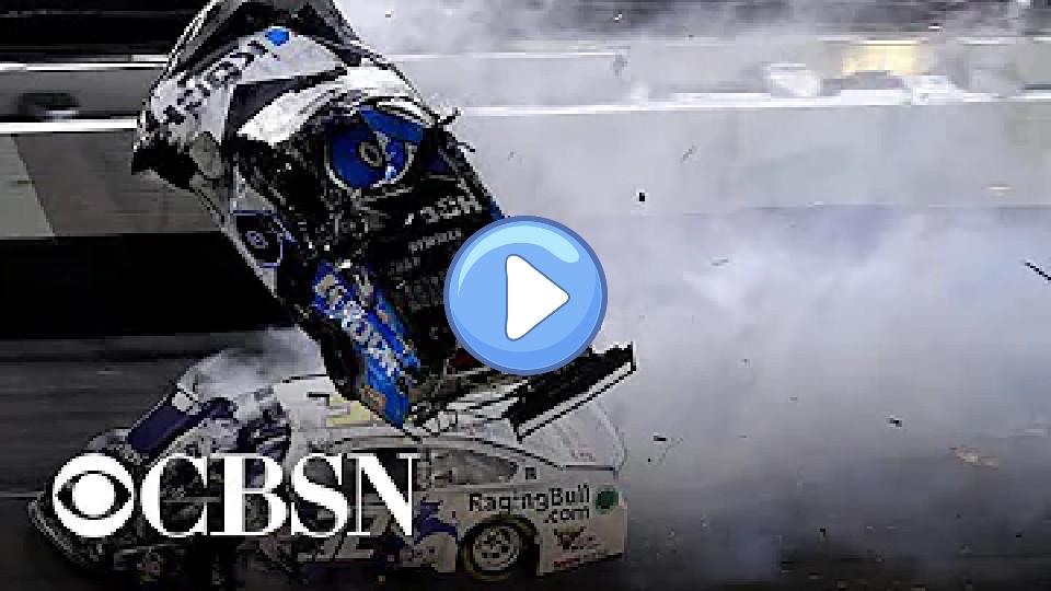 Video thumb: Ryan Newman was hospitalized after a terrifying crash at the Daytona 500.