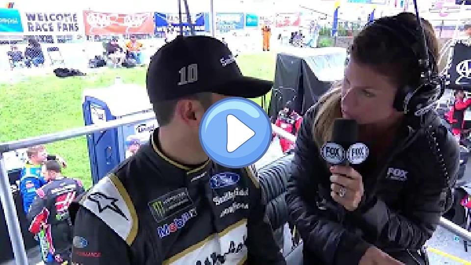 Play video: One Year Later: Almirola Reflects on Kansas Crash Video thumb: One Year Later: Almirola Reflects on Kansas Crash