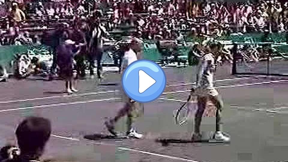 Video thumb: Andre Agassi Injures Steffi Graf in Houston