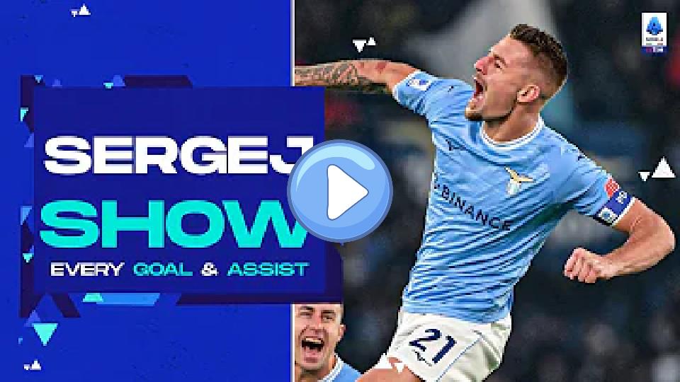 Play video: Sergej Milinković-Savić Show | Every Goal & Assist | Serie A 2022/23 Video thumb: Sergej Milinković-Savić Show | Every Goal & Assist | Serie A 2022/23