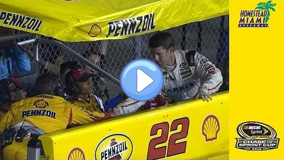 Play video: Edwards displays class after championship-ending crash Video thumb: Edwards displays class after championship-ending crash