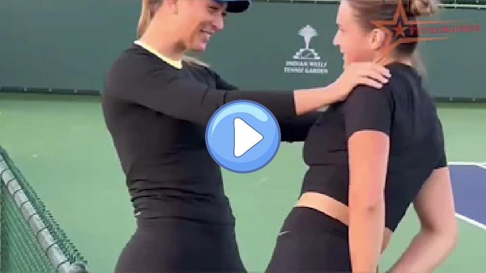 Video thumb: Dramatic Scene | Epic Clash of Friends: Sabalenka Triumphs After Badosa Is Forced to Retire in Stuttgart