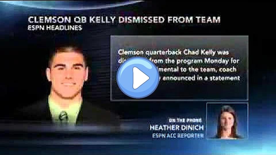 Video thumb: Clemson Dismisses QB Kelly Bryant