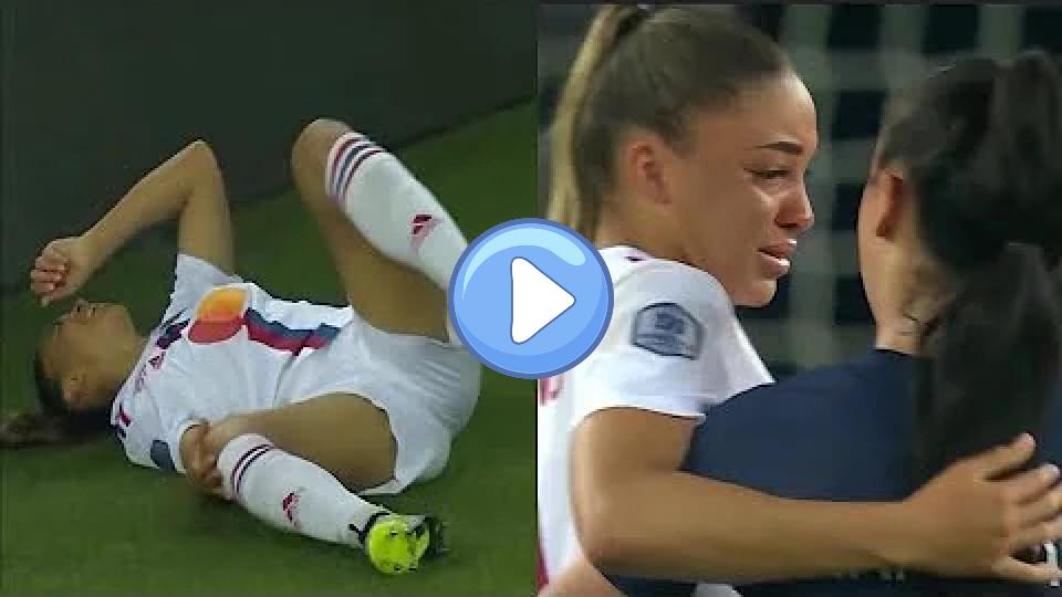 Video thumb: Delphine Cascarino Out of World Cup Due to Injury vs PSG 21/05/23