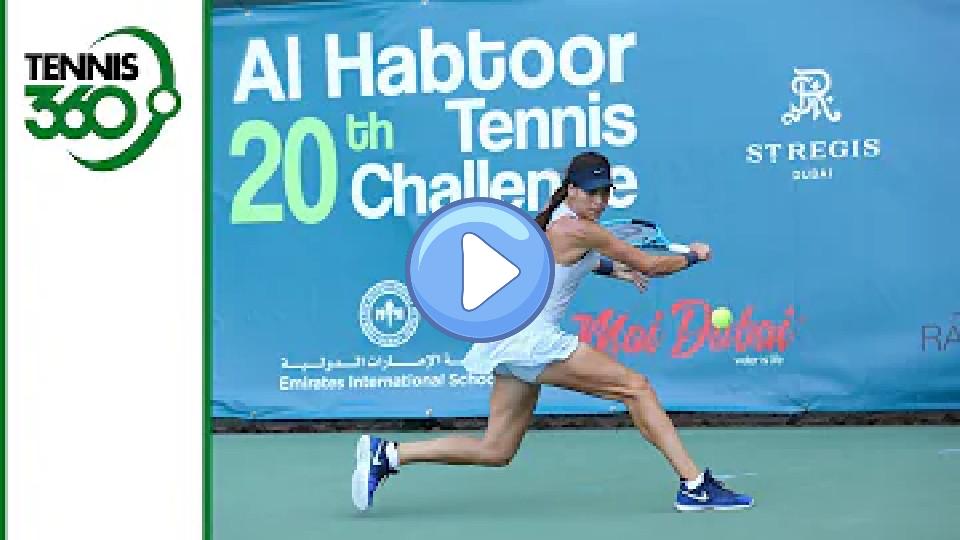 Video thumb: Ajla Tomljanovic Discusses Comeback from Injury at Al Habtoor Tennis Challenge in Dubai