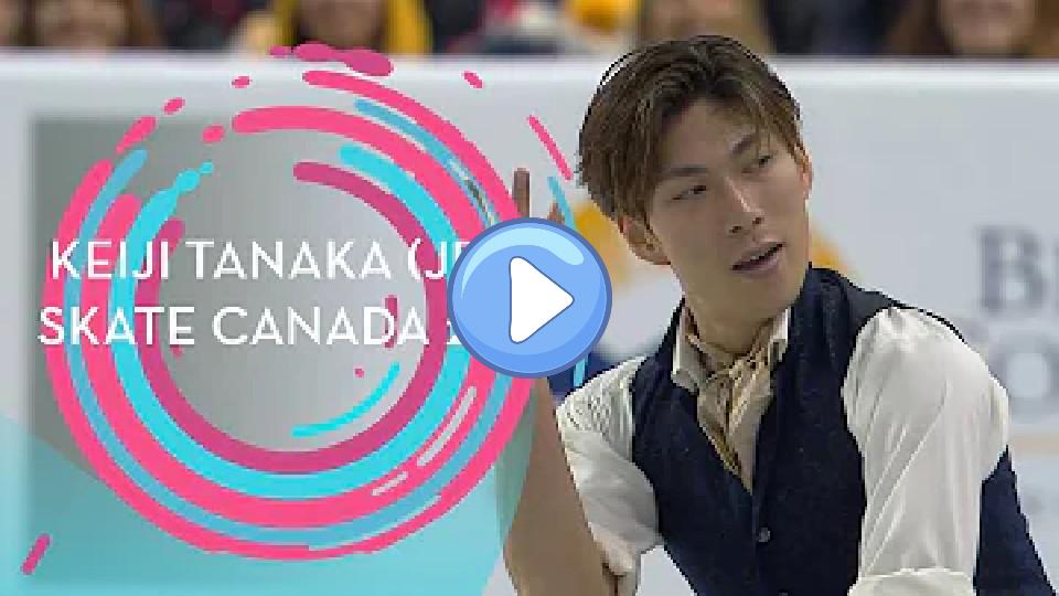 Video thumb: Keiji Tanaka (JPN) | 3rd Place Men's Free Skating | Skate Canada 2019 | #GPFigure