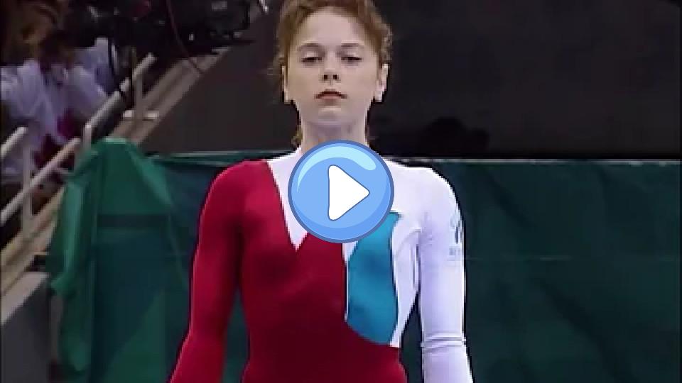 Video thumb: Dina Kochetkova (RUS) Floor Exercise Team Optionals 1996 Atlanta Olympic Games