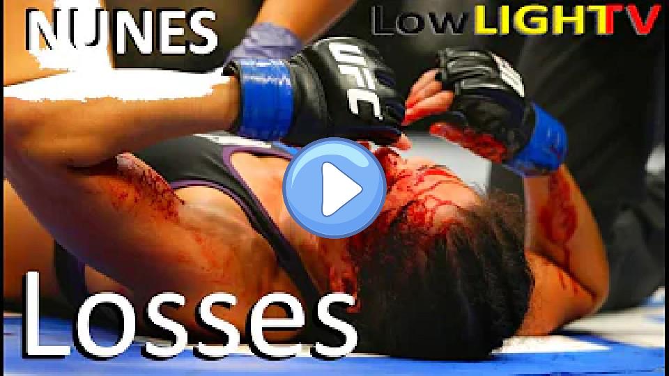 Video thumb: Amanda Nunes: All 5 Losses in MMA Fights (2023) / Lioness Hunt