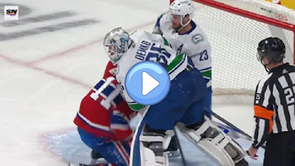 Video thumb: Thatcher Demko Confronts Brendan Gallagher