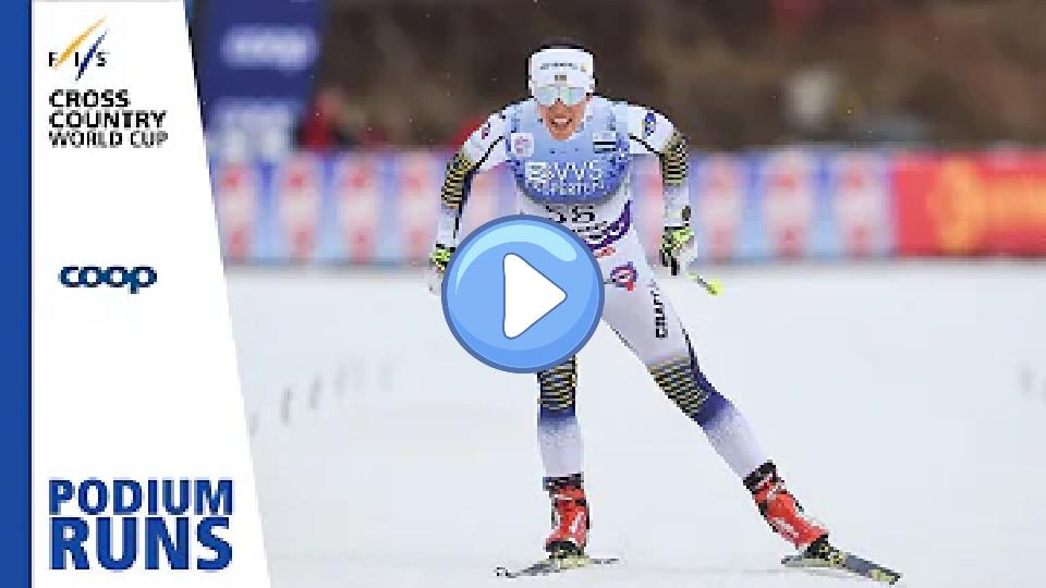 Video thumb: Charlotte Kalla | Women's 10 km | Lillehammer | 3rd Place | FIS Cross-Country