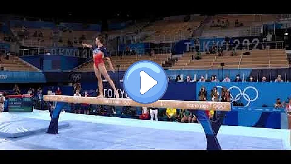 Video thumb: Larisa Iordache Beam Qualification 2021 Tokyo