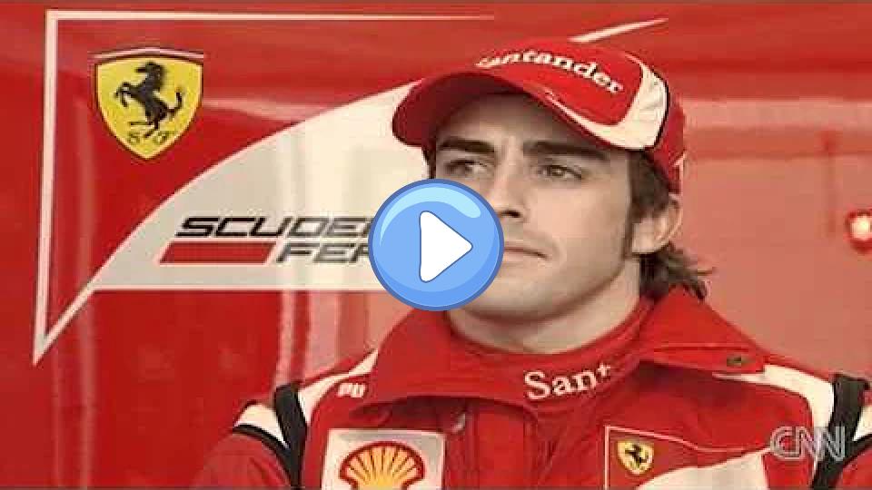 Video thumb: Fernando Alonso feared for injured star Kubica.