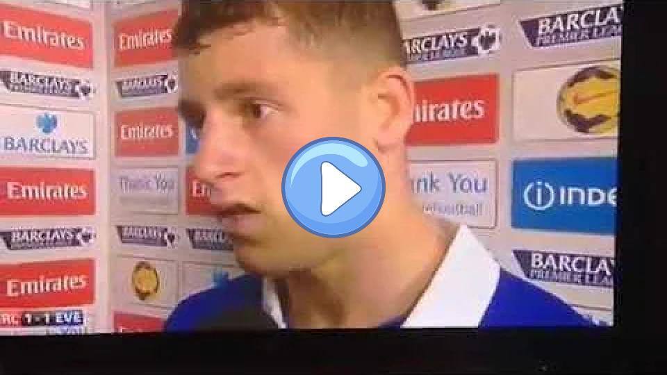 Video thumb: Ross Barkley's hilarious interview for Everton