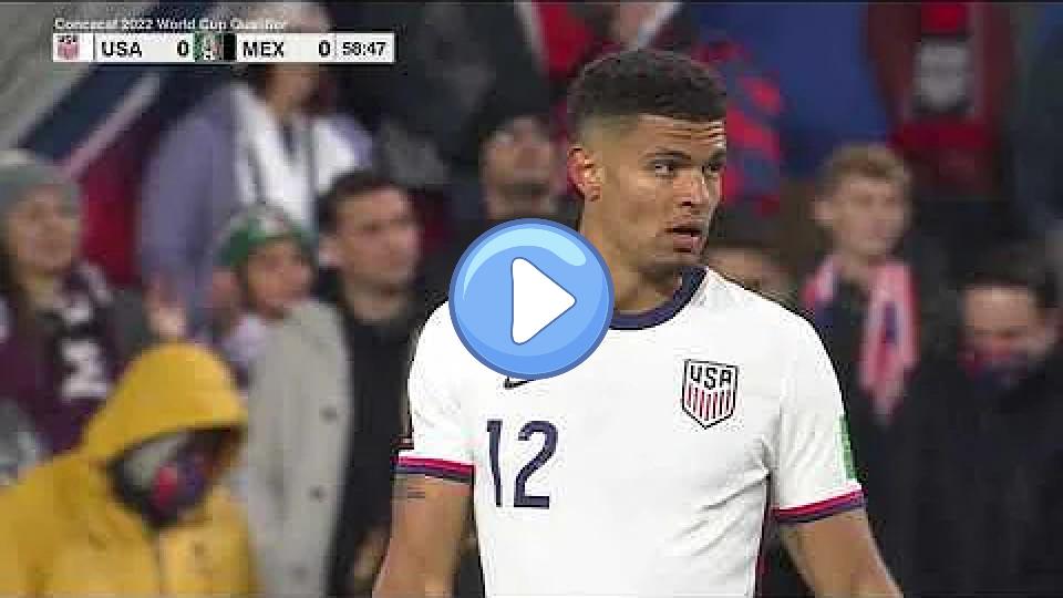 Video thumb: Miles Robinson World Cup Qualifier vs Mexico 11/12/21