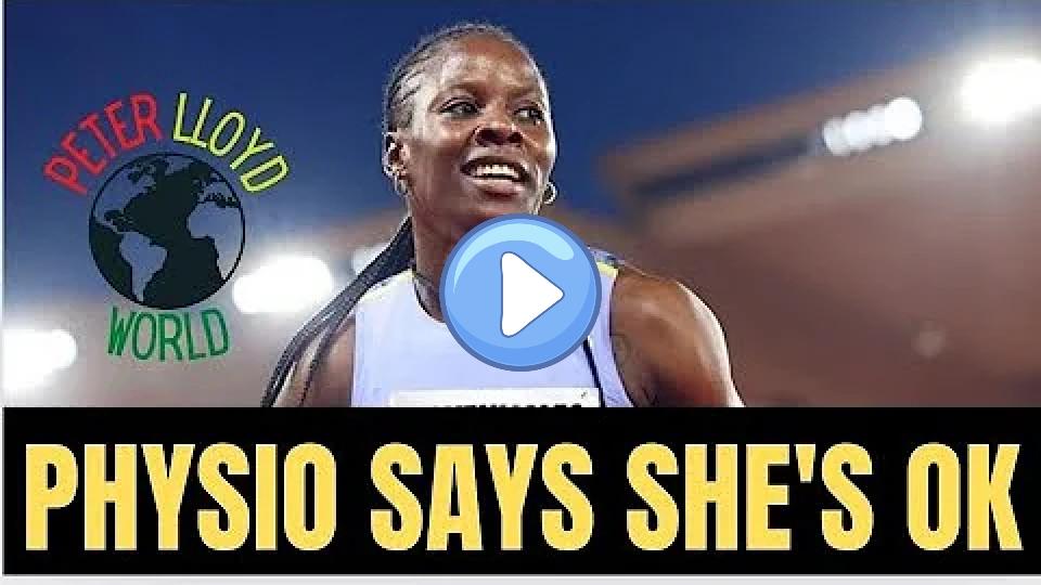 Video thumb: Shericka Jackson's physio gives the green light. Shelly-Ann Fraser-Pryce preps for Paris!