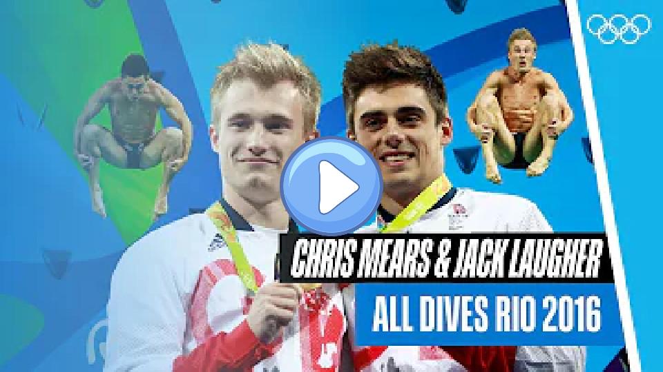 Video thumb: Mind-Blowing! 🇬🇧 Chris Mears & Jack Laugher's Gold Medal-Winning Performance! 🥇