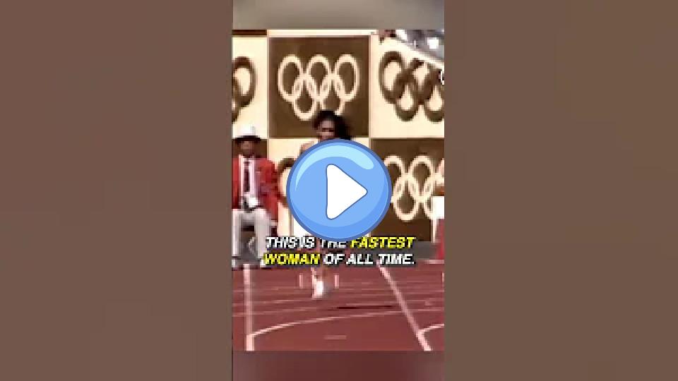 Video thumb: She is the fastest woman of all time | Florence Griffith Joyner