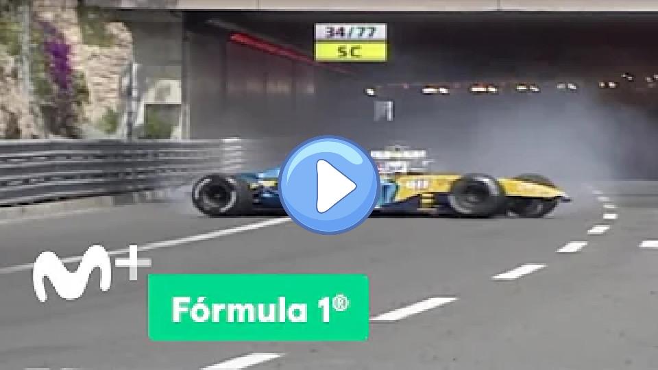 Video thumb: Formula 1: Incident in the Tunnel with Fernando Alonso and Ralf Schumacher | Movistar+