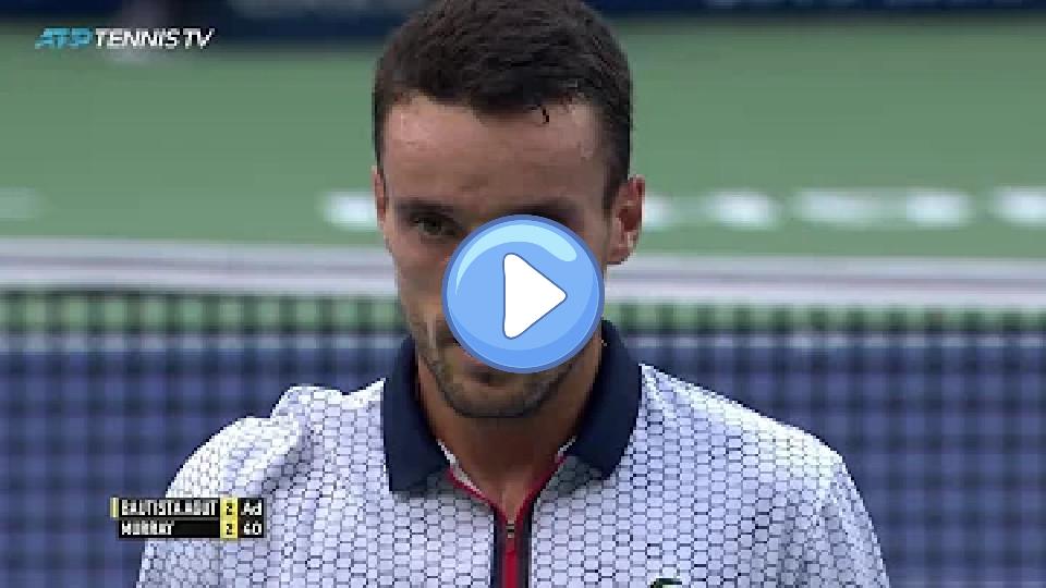 Video thumb: Roberto Bautista Agut: Best Career Shots and Points