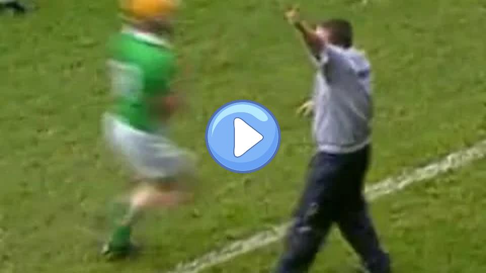 Video thumb: Davy Fitz gets hit.