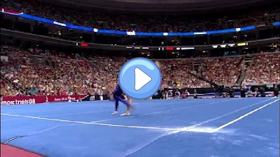 Video thumb: Chellsie Memmel - Floor Exercise - 2008 Olympic Trials - Day 2