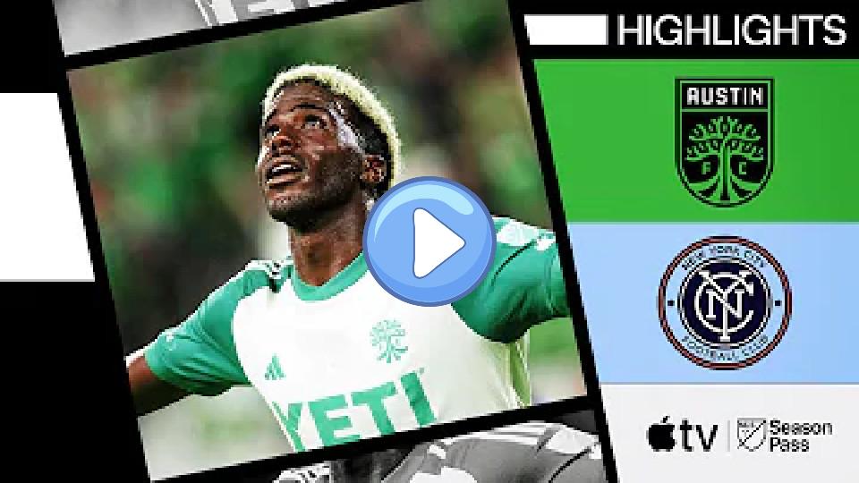 Video thumb: Austin FC vs. New York City FC | Gyasi Zardes Brace! | Full Match Highlights | July 6, 2023