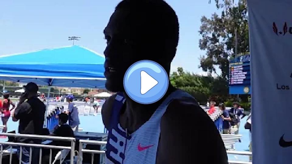 Video thumb: Kirani James Explains His Key to Longevity in Track and Field