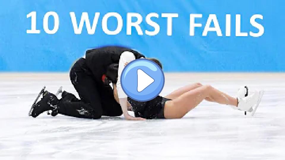 Video thumb: 10 Unusual Figure Skating Falls