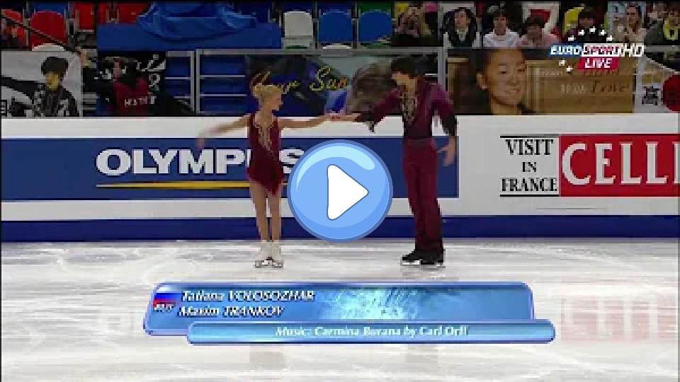 Video thumb: Tatiana Volosozhar and Maxim Trankov at the 2011 World Championships Short Program