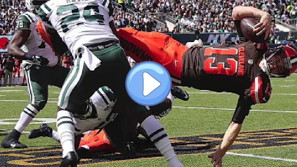 Video thumb: McCown's injury paves the way for 'Johnny Football'