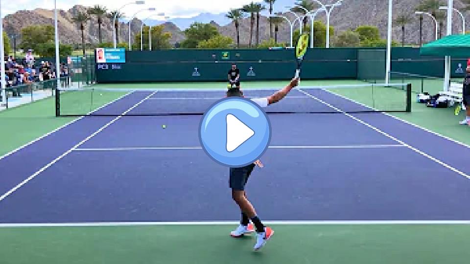 Video thumb: Nick Kyrgios & Jeremy Chardy | IW Court Level Practice [4K 60fps]