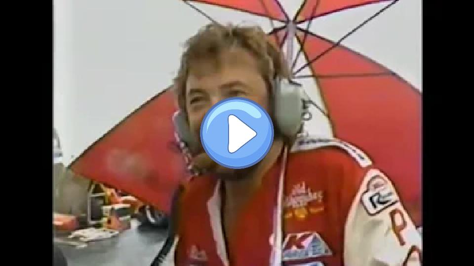 Video thumb: Tim Richmond Takes Over ESPN Coverage During Rain Delay