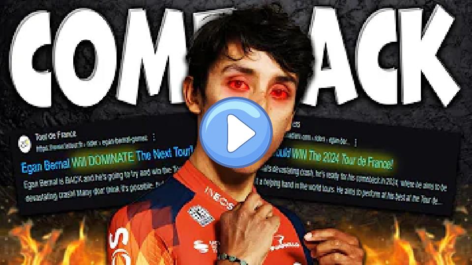 Video thumb: The Story of Egan Bernal’s Crash: Can He Win the Tour Again?