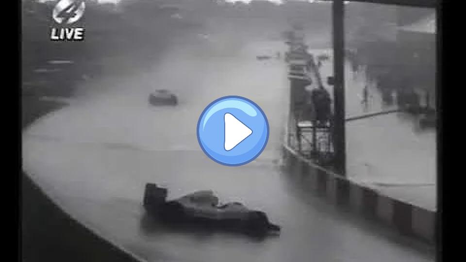 Play video: At the 1993 F1 Brazilian Grand Prix, Alain Prost and Christian Fittipaldi were involved in an incident. Video thumb: At the 1993 F1 Brazilian Grand Prix, Alain Prost and Christian Fittipaldi were involved in an incident.