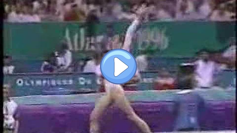 Video thumb: Svetlana Boginskaya - 1996 Olympics All-Around - Floor Exercise