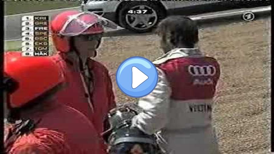 Video thumb: Heinz-Harald Frentzen DTM crash