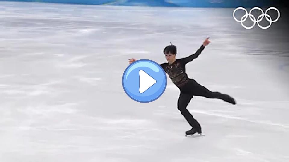 Video thumb: Figure Skating Beijing 2022 | Team Event Men's Free Highlights